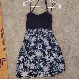 Roxy Navy Halter Dress